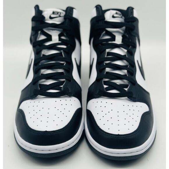 NEW Nike Dunk High Retro Panda White Black DD1399-105 Men’s Size Multi main image 2